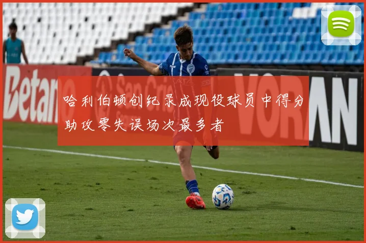 哈利伯顿创纪录成现役球员中得分助攻零失误场次最多者